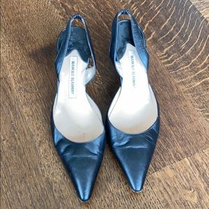 Manolo Blahnik black heels